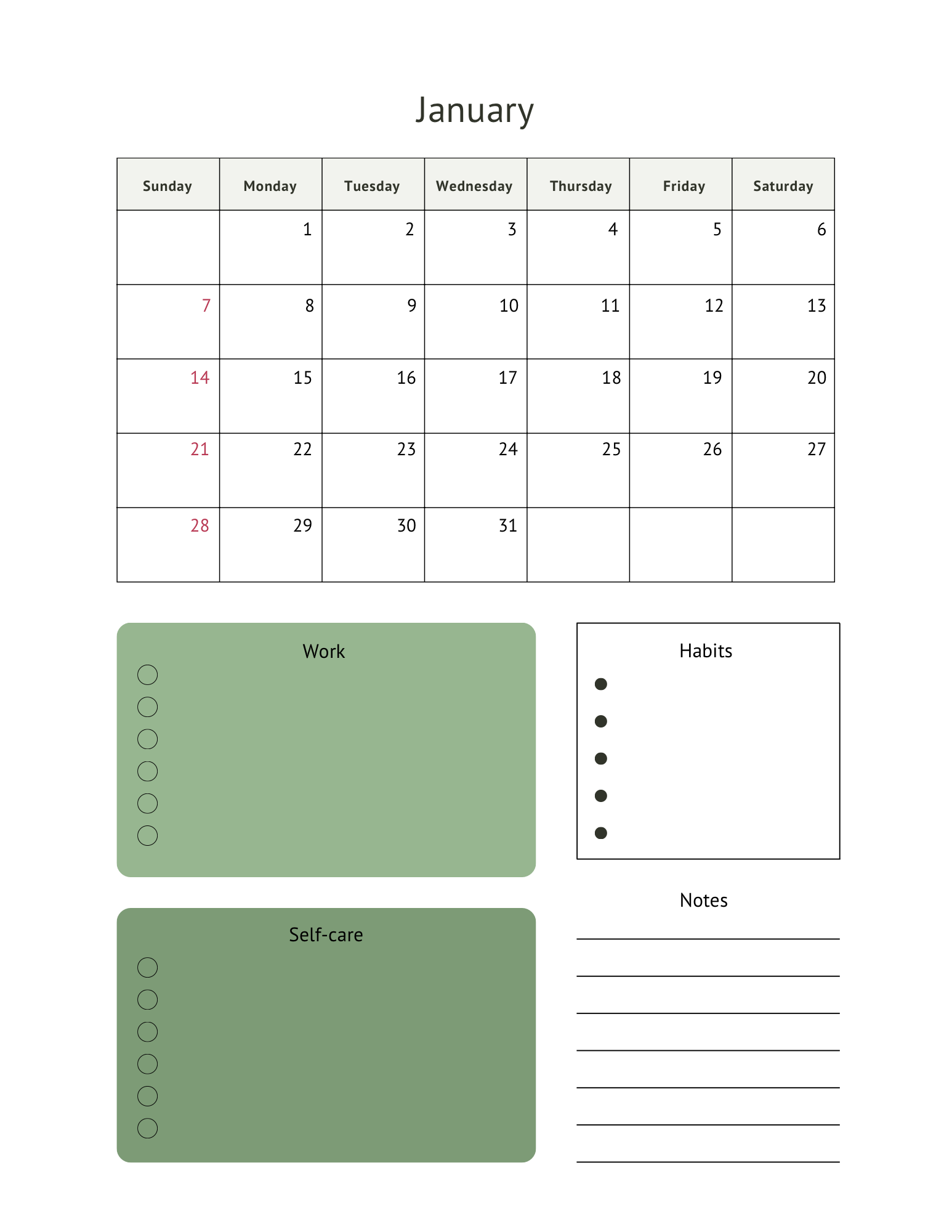 Ultimate 2025 Planner